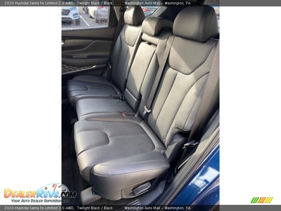 2020 Hyundai Santa Fe Limited 2.0 AWD Twilight Black / Black Photo #20