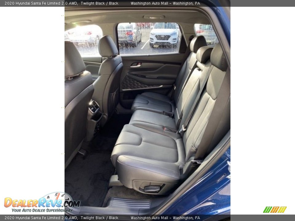 2020 Hyundai Santa Fe Limited 2.0 AWD Twilight Black / Black Photo #21