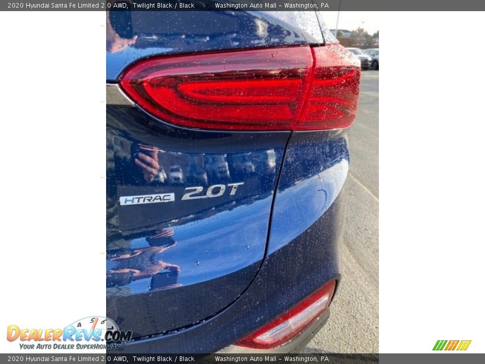 2020 Hyundai Santa Fe Limited 2.0 AWD Twilight Black / Black Photo #26