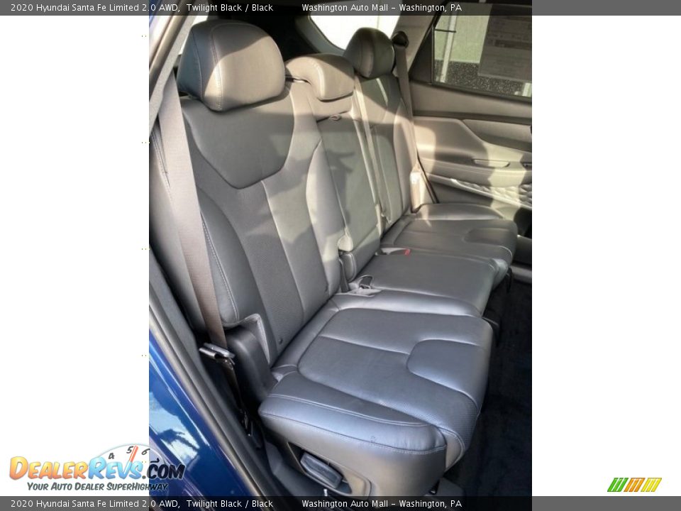 2020 Hyundai Santa Fe Limited 2.0 AWD Twilight Black / Black Photo #28