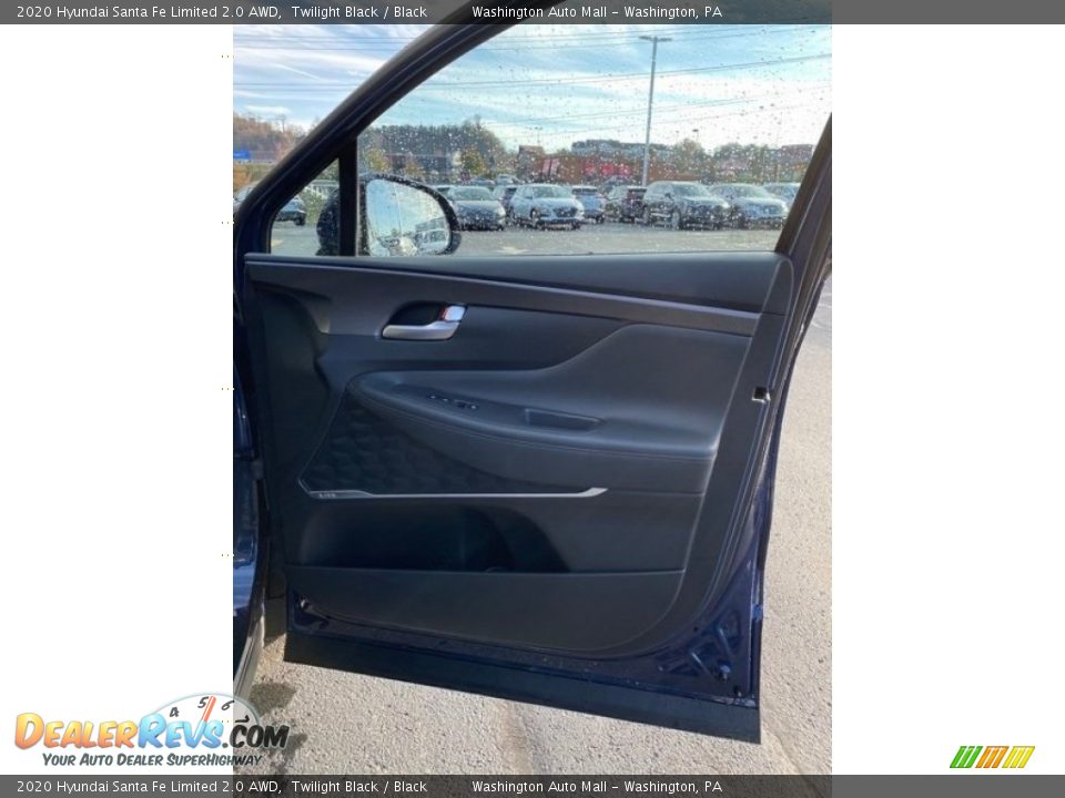 2020 Hyundai Santa Fe Limited 2.0 AWD Twilight Black / Black Photo #30