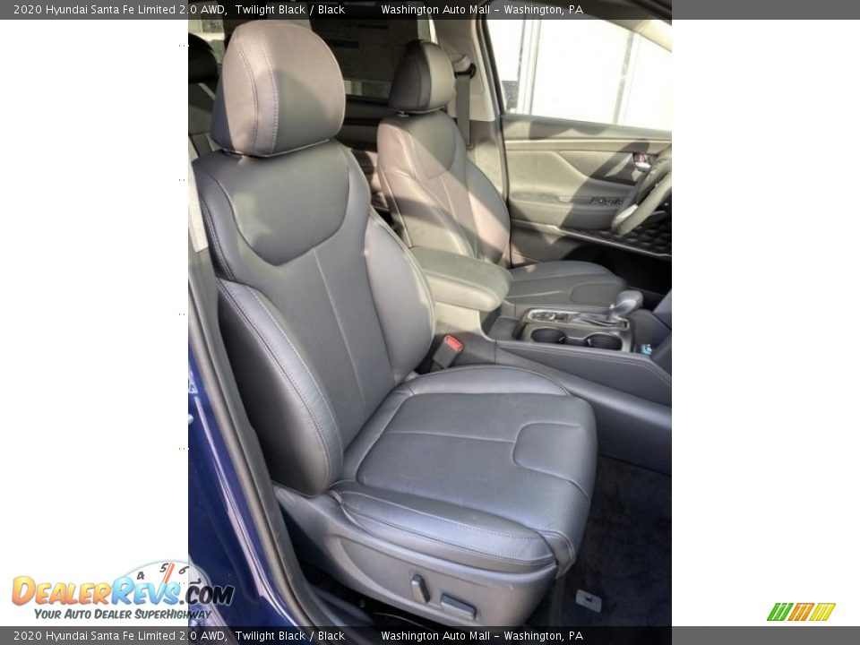 2020 Hyundai Santa Fe Limited 2.0 AWD Twilight Black / Black Photo #31
