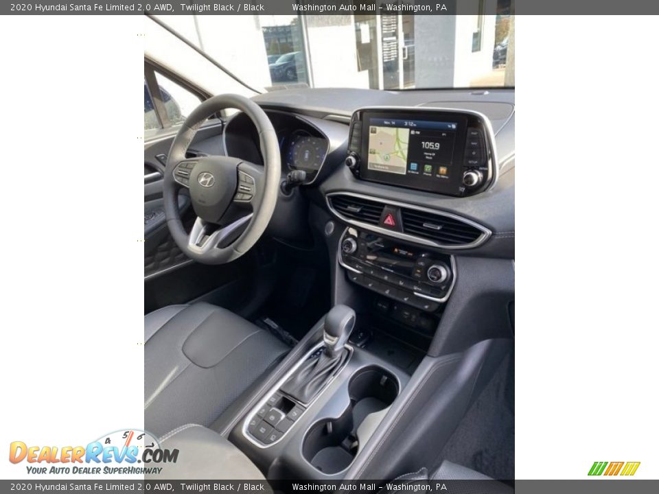2020 Hyundai Santa Fe Limited 2.0 AWD Twilight Black / Black Photo #32