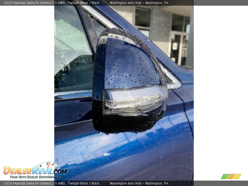 2020 Hyundai Santa Fe Limited 2.0 AWD Twilight Black / Black Photo #33