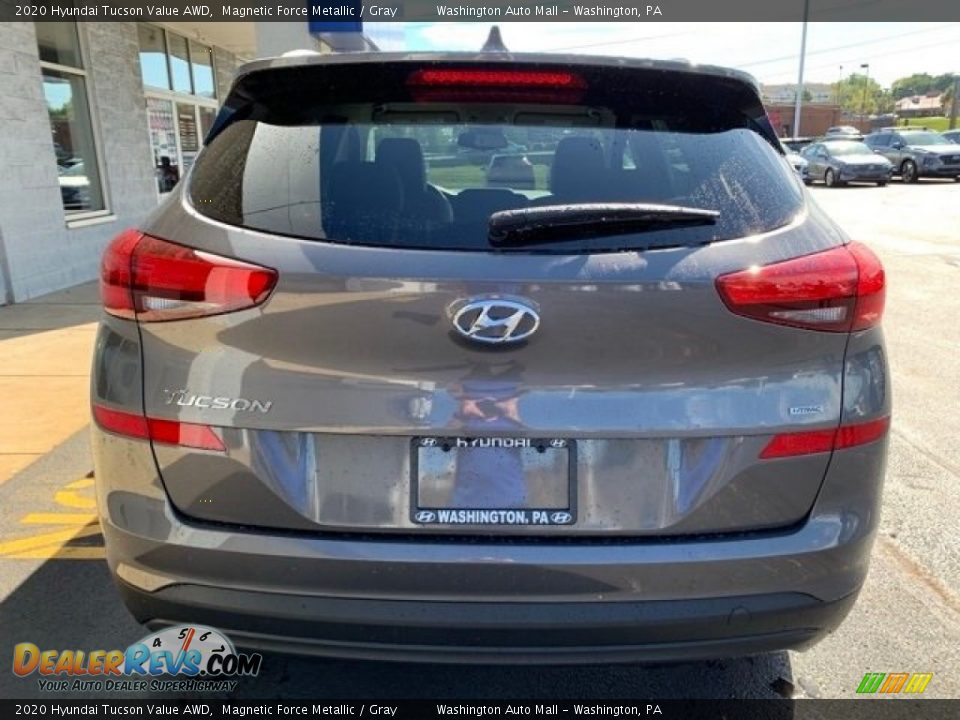 2020 Hyundai Tucson Value AWD Magnetic Force Metallic / Gray Photo #5