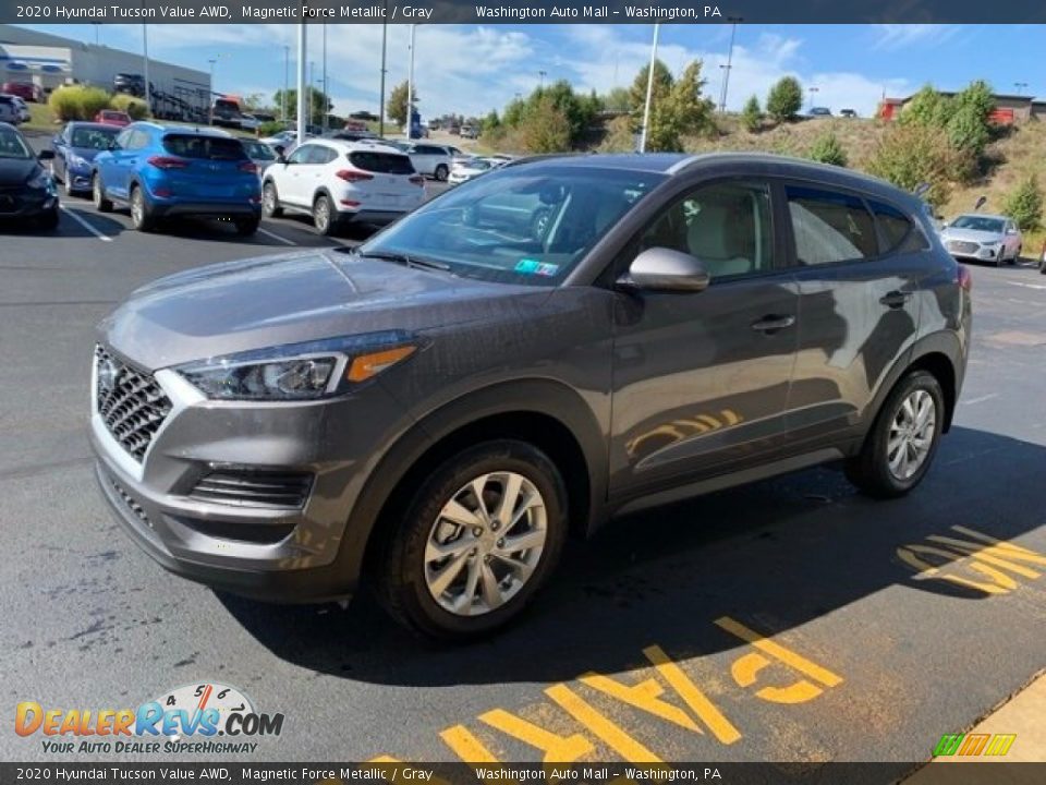 2020 Hyundai Tucson Value AWD Magnetic Force Metallic / Gray Photo #7