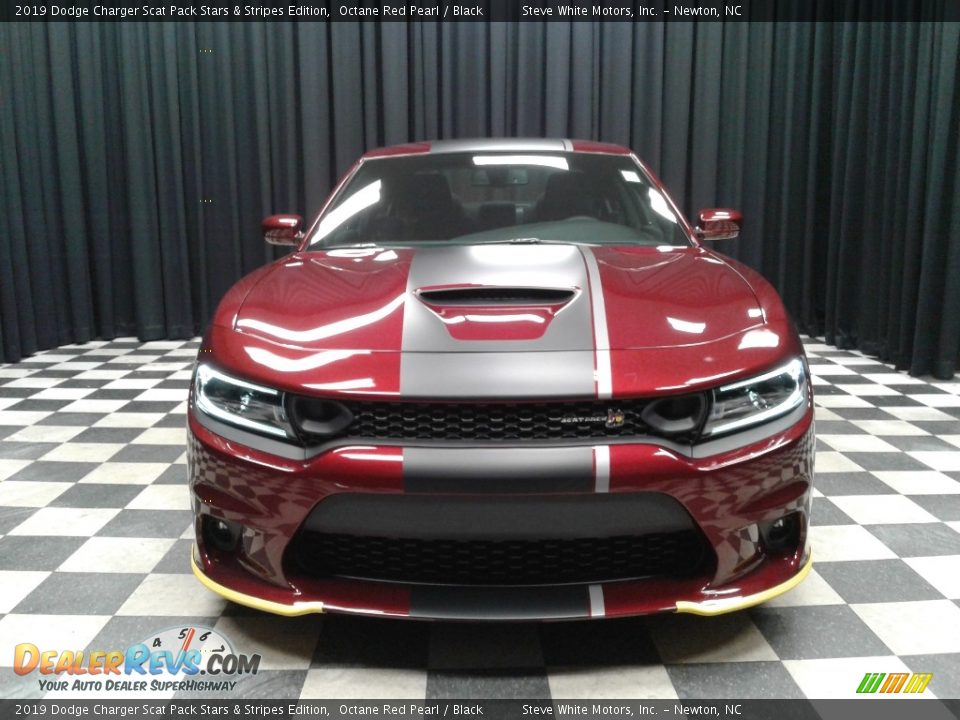 2019 Dodge Charger Scat Pack Stars & Stripes Edition Octane Red Pearl / Black Photo #3