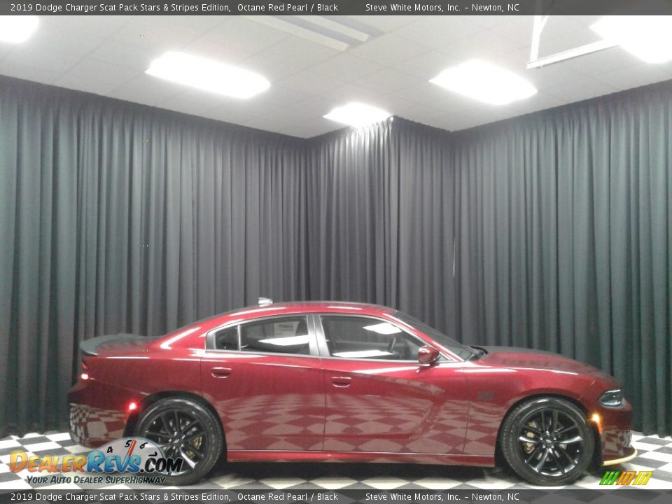 2019 Dodge Charger Scat Pack Stars & Stripes Edition Octane Red Pearl / Black Photo #5