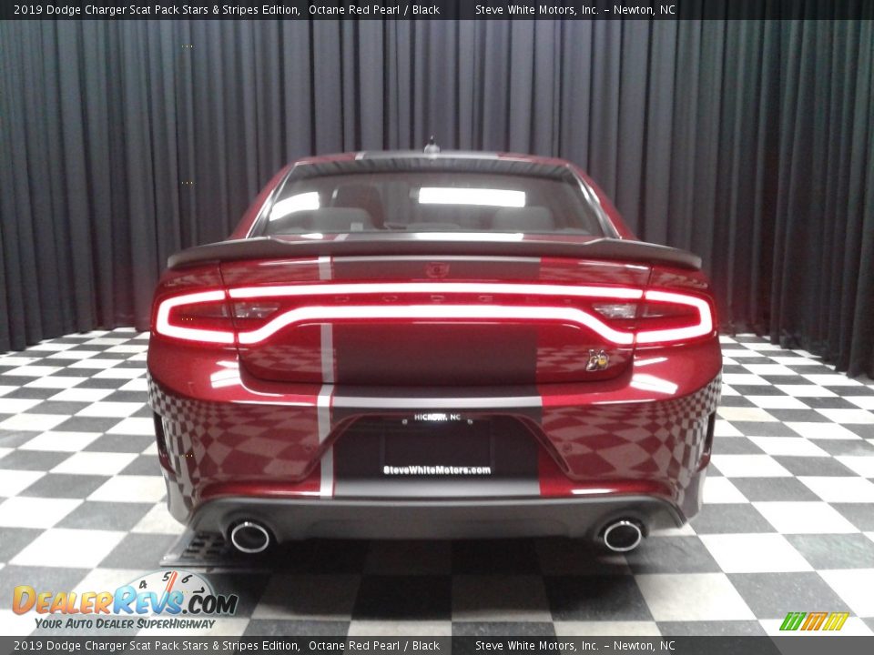2019 Dodge Charger Scat Pack Stars & Stripes Edition Octane Red Pearl / Black Photo #7