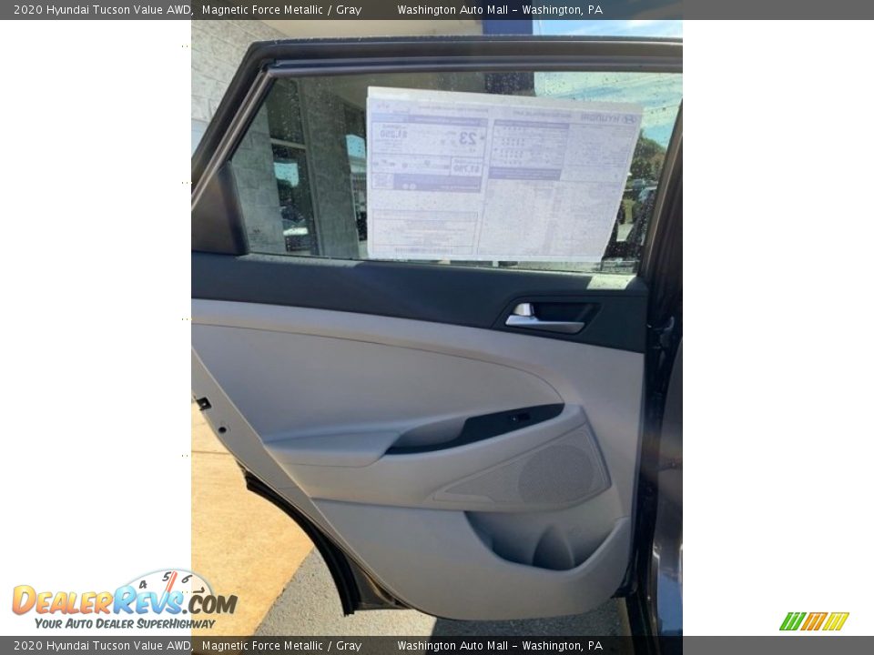 2020 Hyundai Tucson Value AWD Magnetic Force Metallic / Gray Photo #17