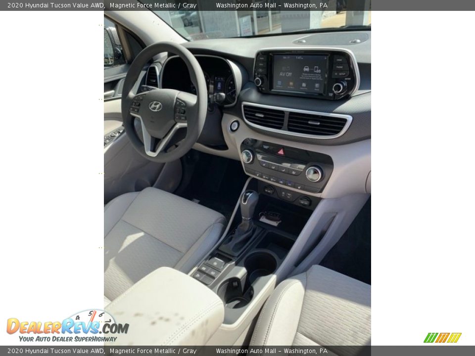 2020 Hyundai Tucson Value AWD Magnetic Force Metallic / Gray Photo #28