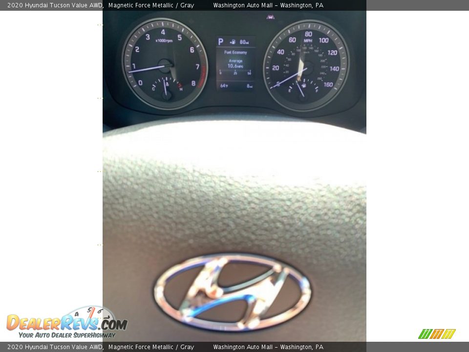 2020 Hyundai Tucson Value AWD Magnetic Force Metallic / Gray Photo #30