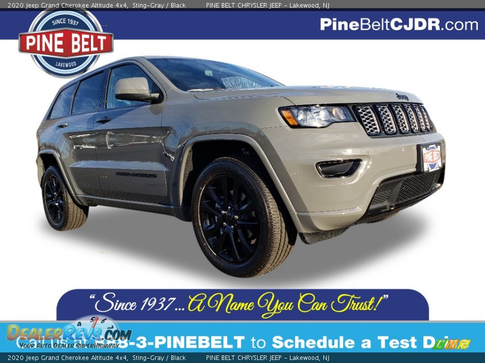 2020 Jeep Grand Cherokee Altitude 4x4 Sting-Gray / Black Photo #1