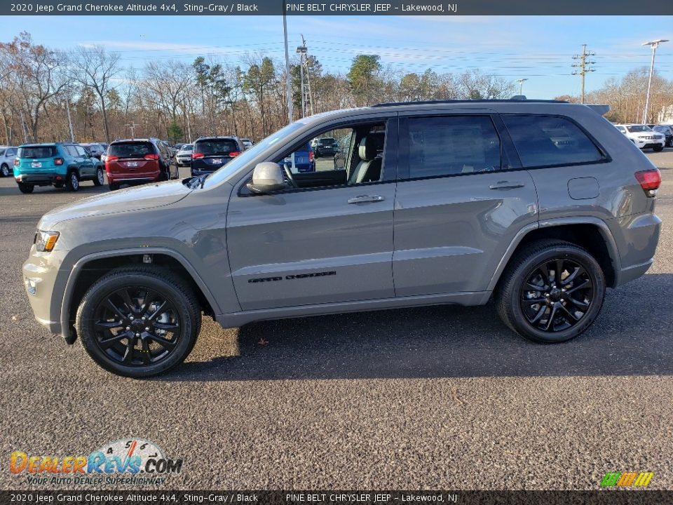 2020 Jeep Grand Cherokee Altitude 4x4 Sting-Gray / Black Photo #3