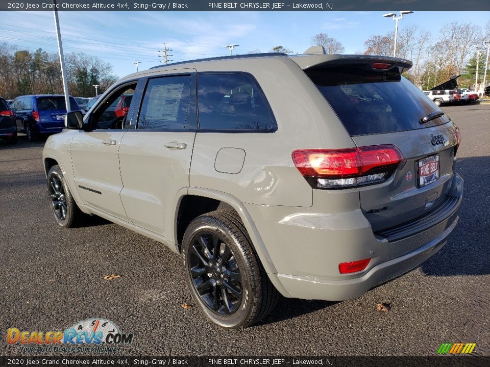 2020 Jeep Grand Cherokee Altitude 4x4 Sting-Gray / Black Photo #6