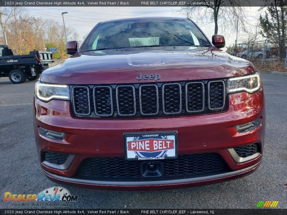 2020 Jeep Grand Cherokee High Altitude 4x4 Velvet Red Pearl / Black Photo #2