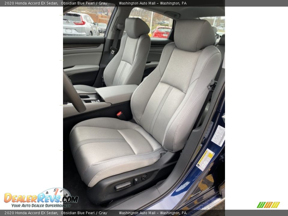 Front Seat of 2020 Honda Accord EX Sedan Photo #14