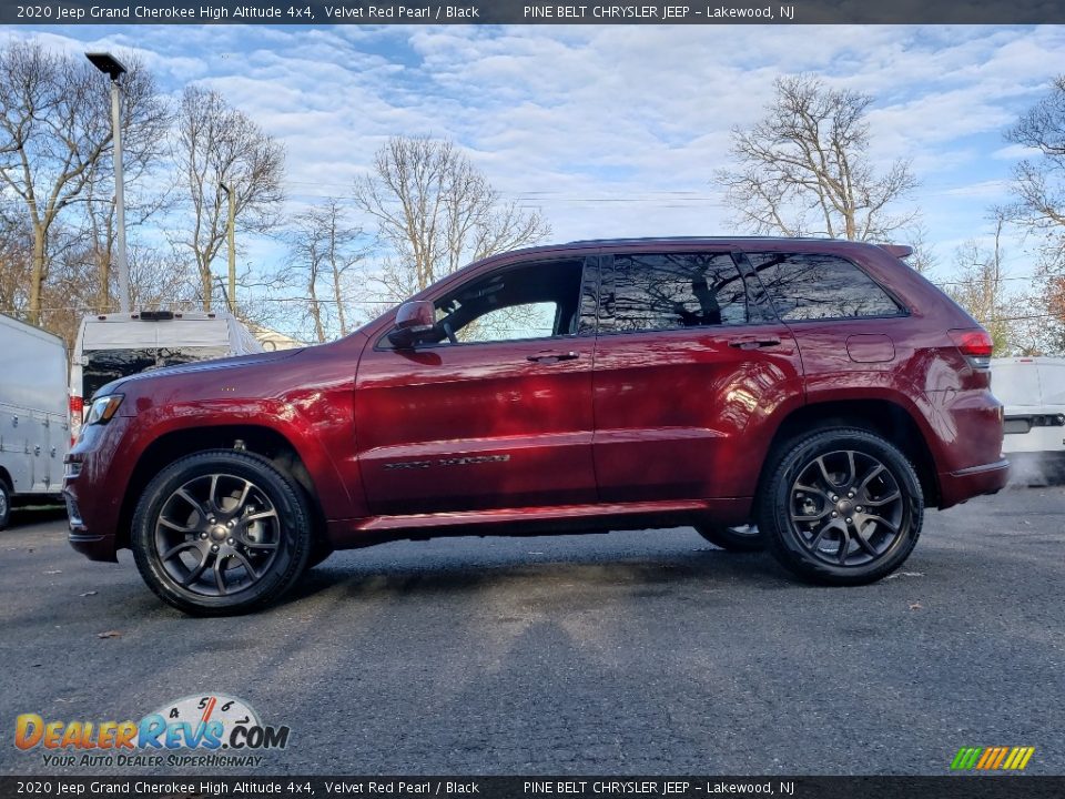 Velvet Red Pearl 2020 Jeep Grand Cherokee High Altitude 4x4 Photo #3