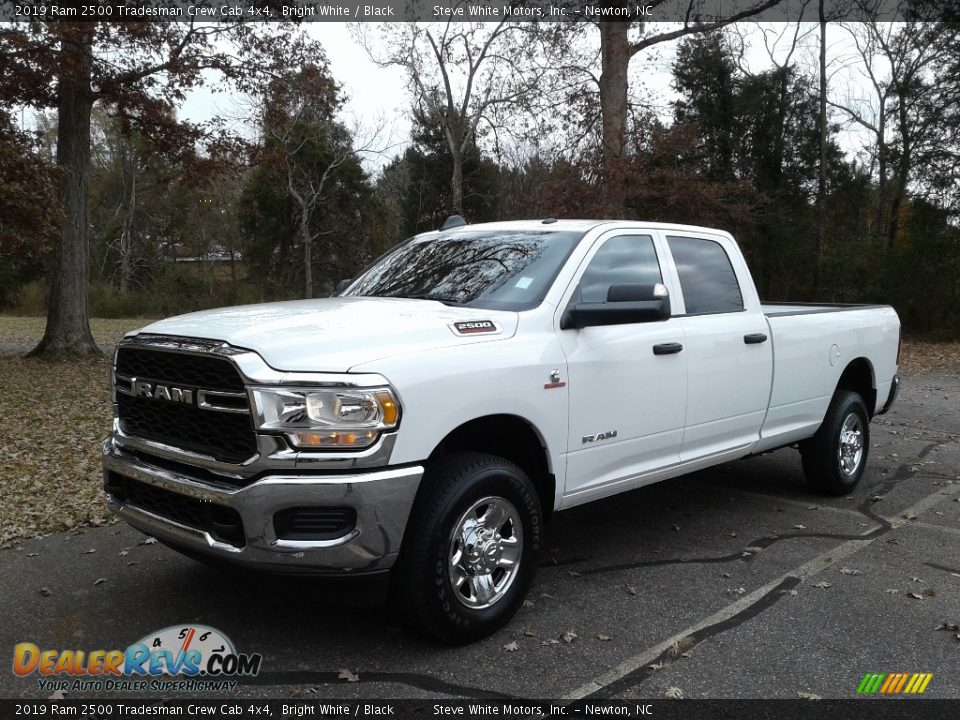 2019 Ram 2500 Tradesman Crew Cab 4x4 Bright White / Black Photo #2