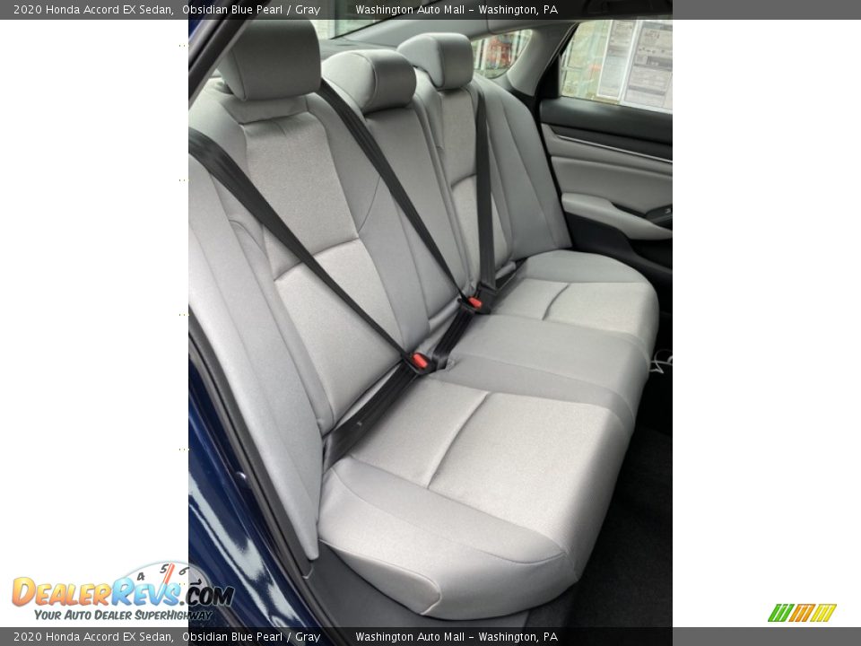 Rear Seat of 2020 Honda Accord EX Sedan Photo #23