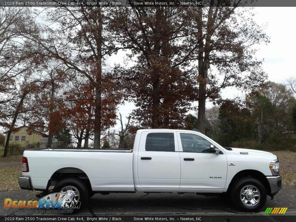 2019 Ram 2500 Tradesman Crew Cab 4x4 Bright White / Black Photo #5