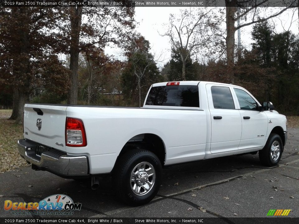 2019 Ram 2500 Tradesman Crew Cab 4x4 Bright White / Black Photo #6