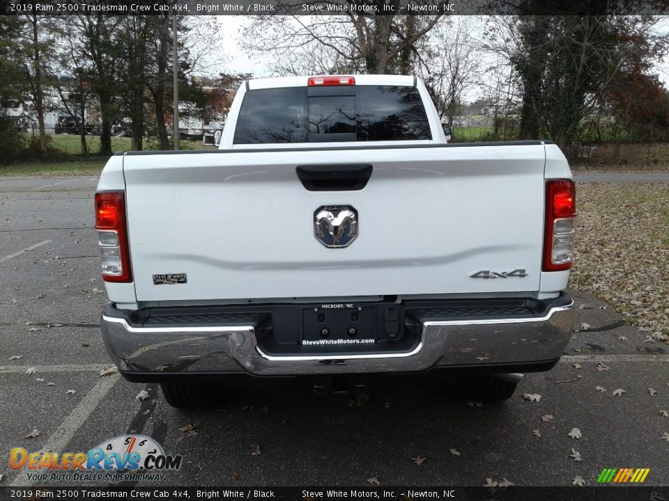 2019 Ram 2500 Tradesman Crew Cab 4x4 Bright White / Black Photo #7