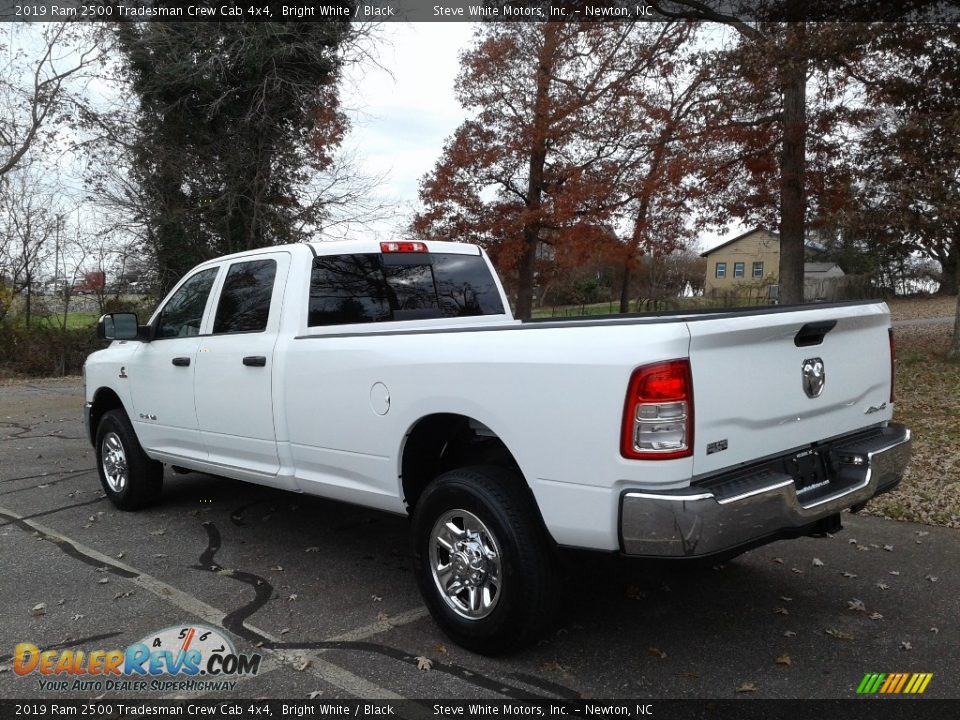 2019 Ram 2500 Tradesman Crew Cab 4x4 Bright White / Black Photo #8