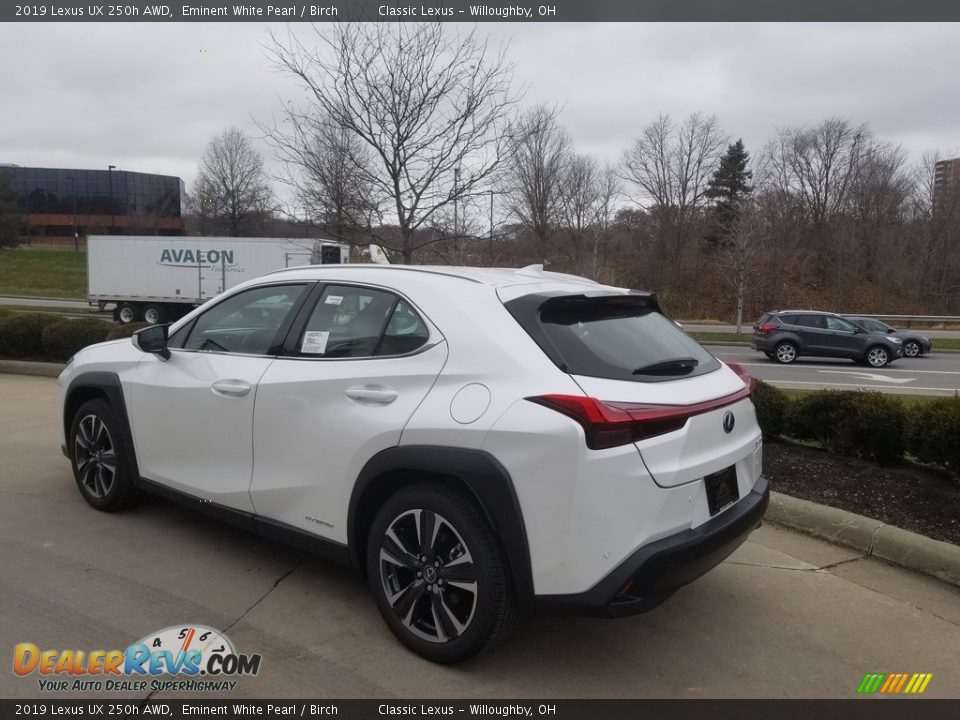 2019 Lexus UX 250h AWD Eminent White Pearl / Birch Photo #4