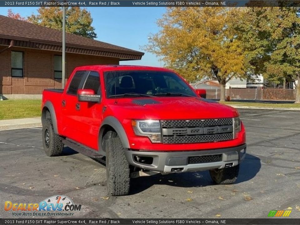 2013 Ford F150 SVT Raptor SuperCrew 4x4 Race Red / Black Photo #3