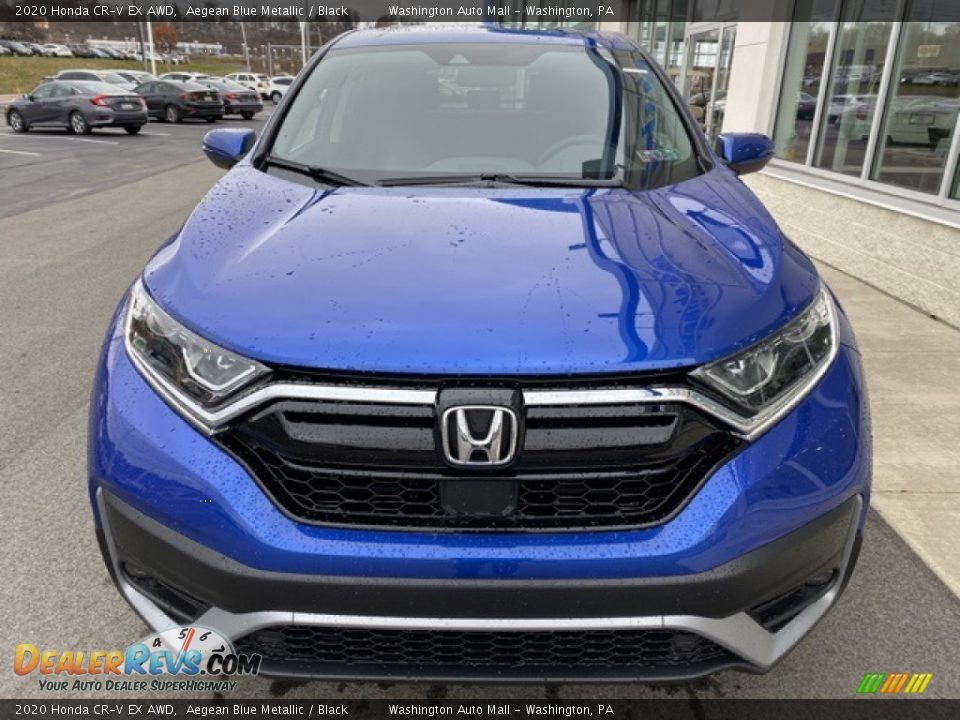 2020 Honda CR-V EX AWD Aegean Blue Metallic / Black Photo #3