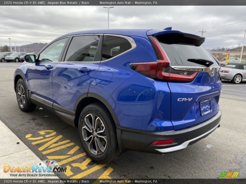 2020 Honda CR-V EX AWD Aegean Blue Metallic / Black Photo #5