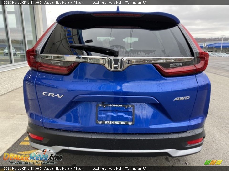 2020 Honda CR-V EX AWD Aegean Blue Metallic / Black Photo #6