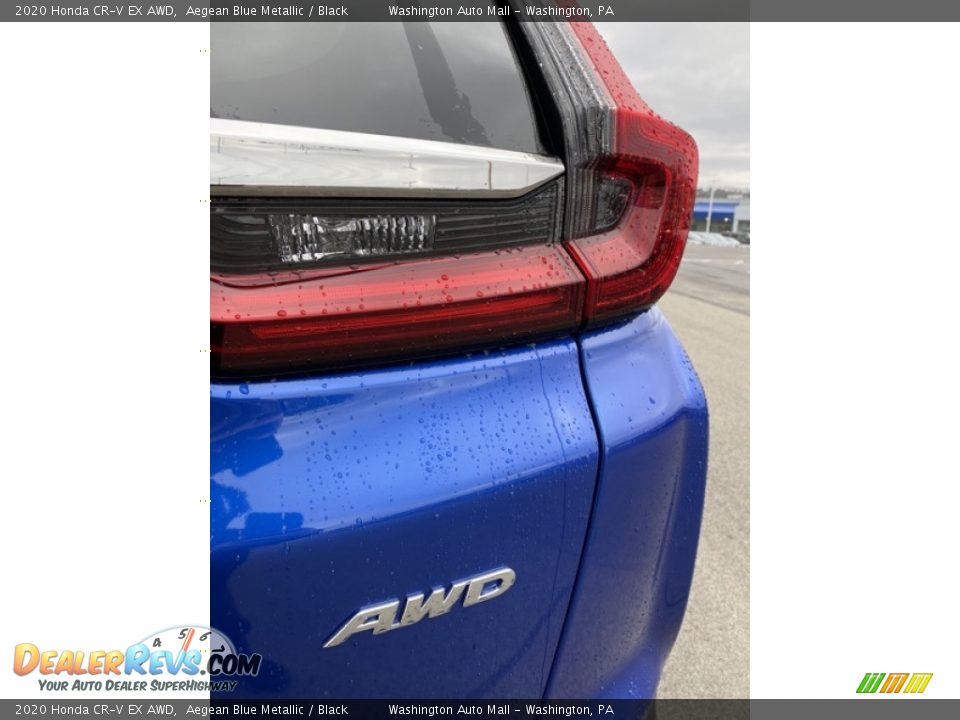 2020 Honda CR-V EX AWD Aegean Blue Metallic / Black Photo #22