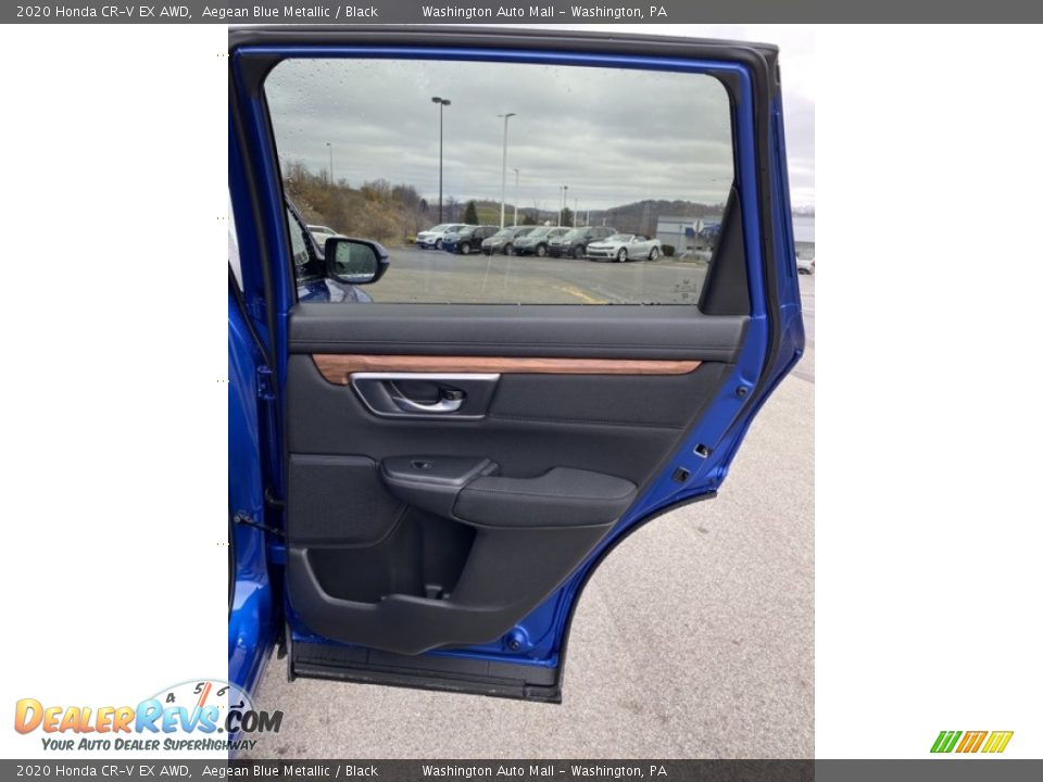 2020 Honda CR-V EX AWD Aegean Blue Metallic / Black Photo #23