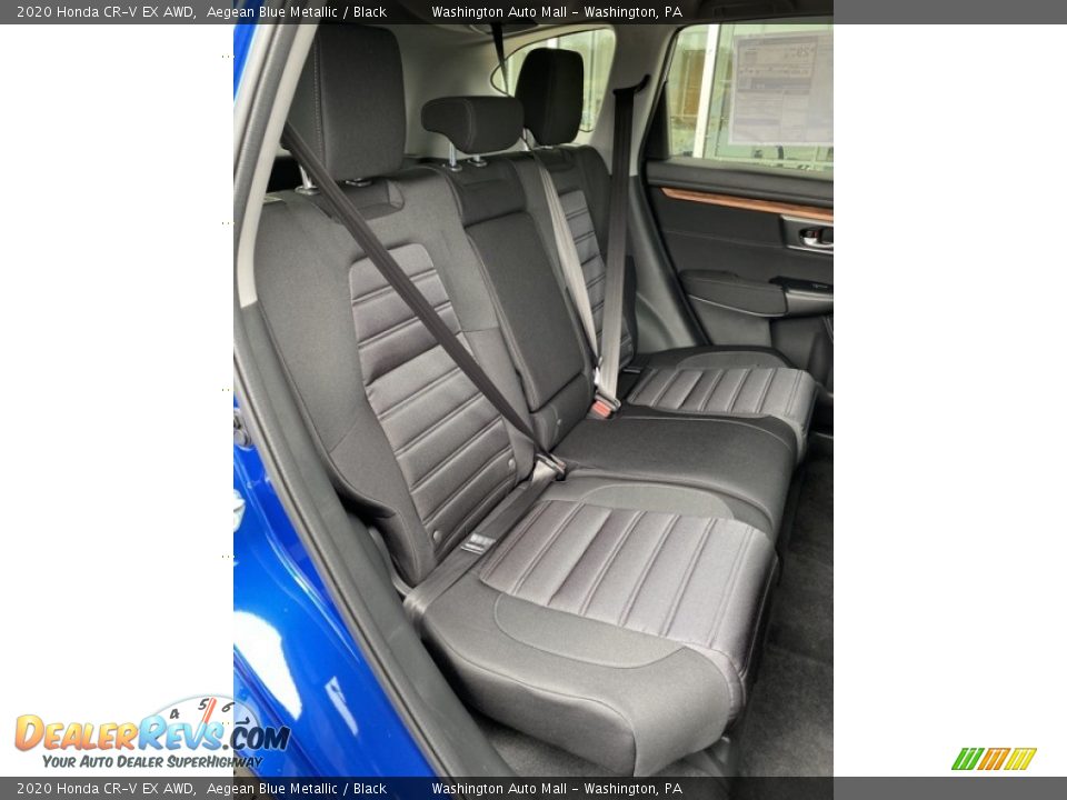 Rear Seat of 2020 Honda CR-V EX AWD Photo #24