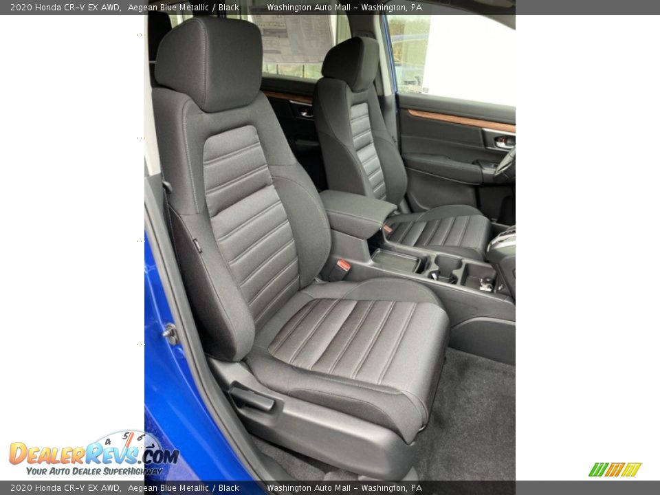 2020 Honda CR-V EX AWD Aegean Blue Metallic / Black Photo #27