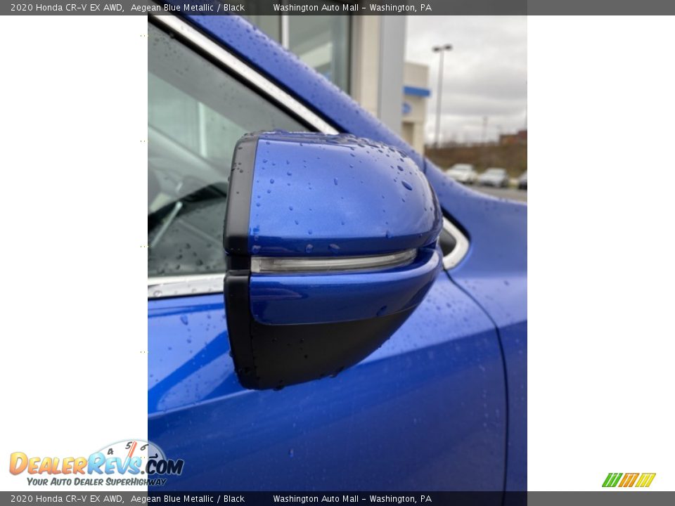 2020 Honda CR-V EX AWD Aegean Blue Metallic / Black Photo #29