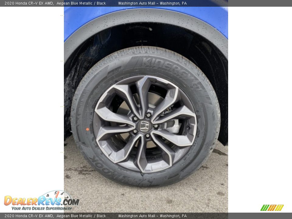2020 Honda CR-V EX AWD Aegean Blue Metallic / Black Photo #30