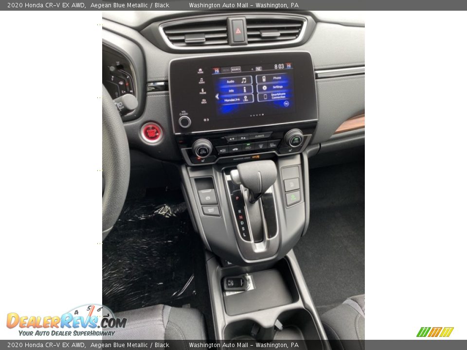 2020 Honda CR-V EX AWD Aegean Blue Metallic / Black Photo #32