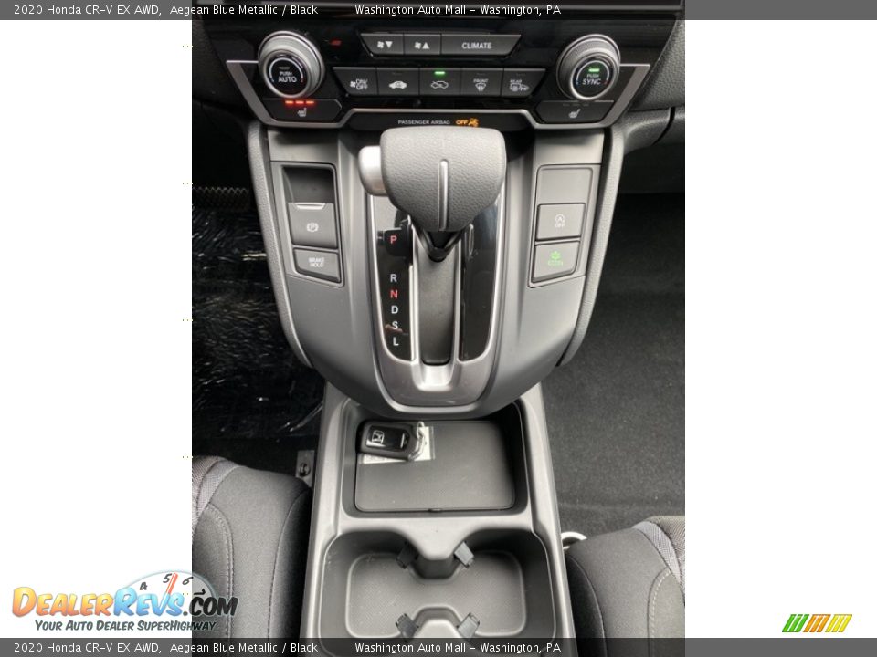 2020 Honda CR-V EX AWD Aegean Blue Metallic / Black Photo #34