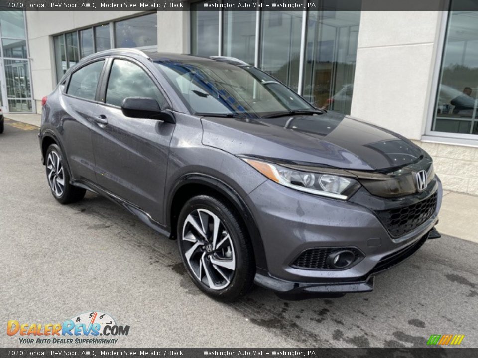 Front 3/4 View of 2020 Honda HR-V Sport AWD Photo #2