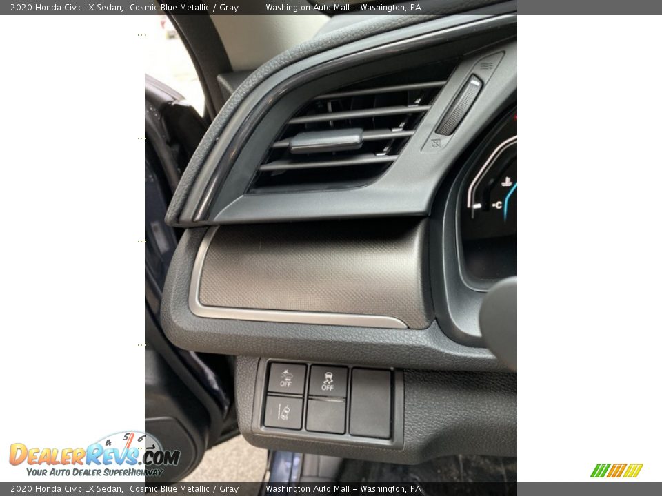 Controls of 2020 Honda Civic LX Sedan Photo #12