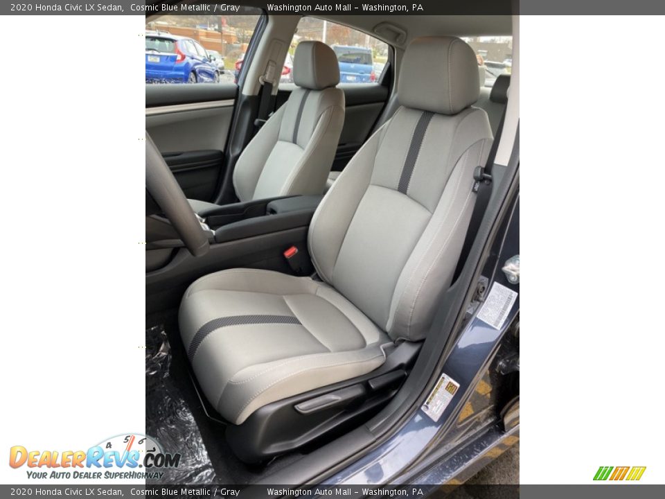 Front Seat of 2020 Honda Civic LX Sedan Photo #14