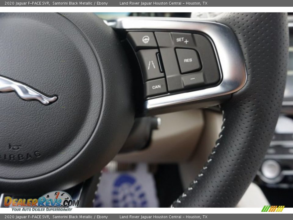 2020 Jaguar F-PACE SVR Steering Wheel Photo #6