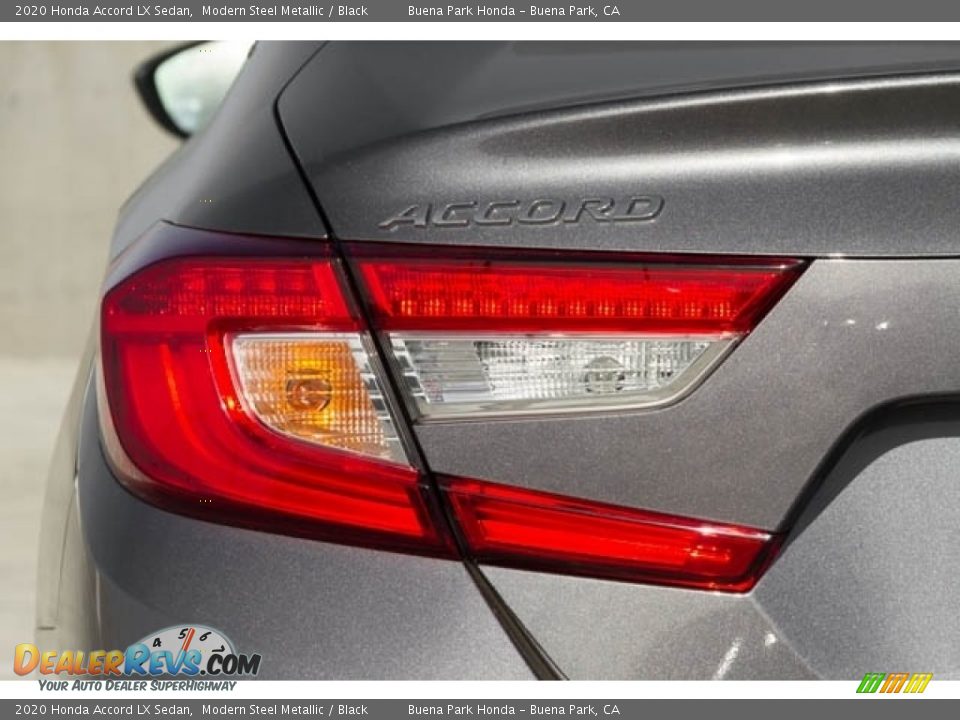 2020 Honda Accord LX Sedan Modern Steel Metallic / Black Photo #7
