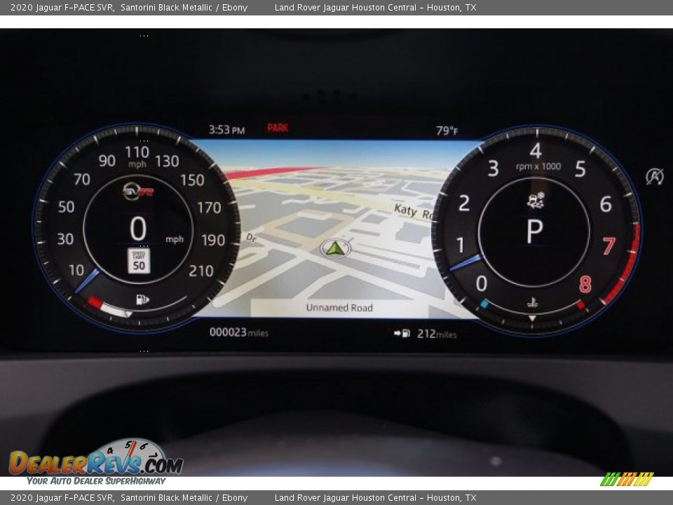 2020 Jaguar F-PACE SVR Gauges Photo #14