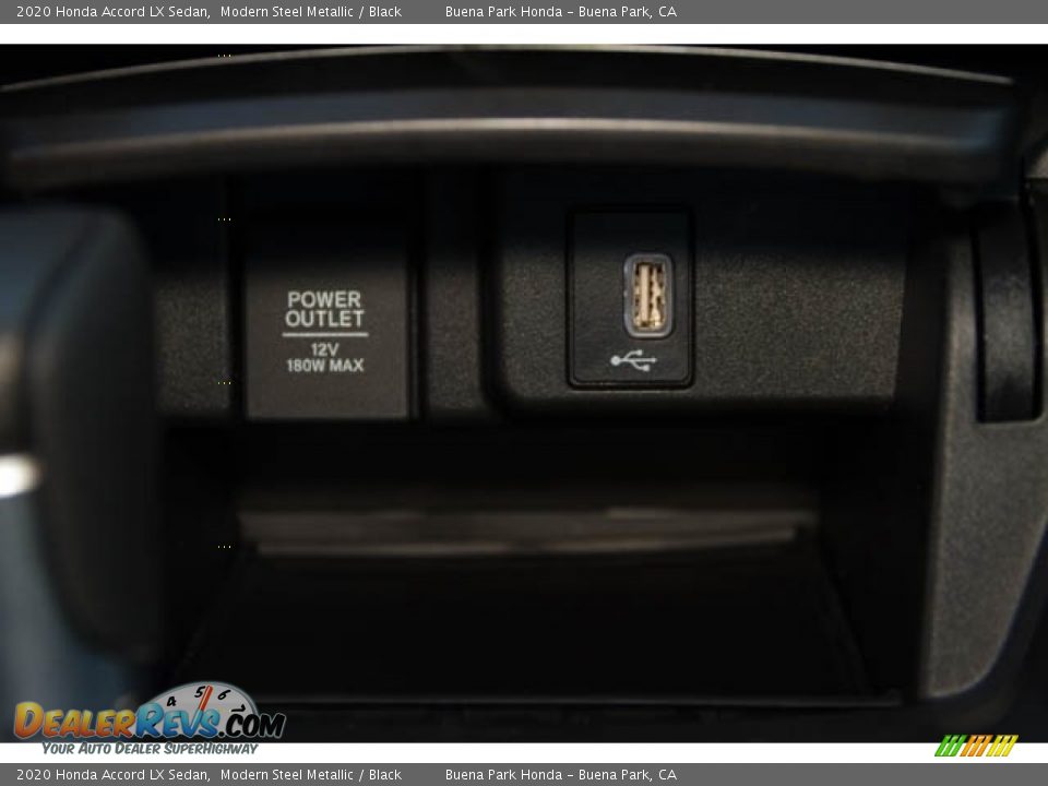 2020 Honda Accord LX Sedan Modern Steel Metallic / Black Photo #27