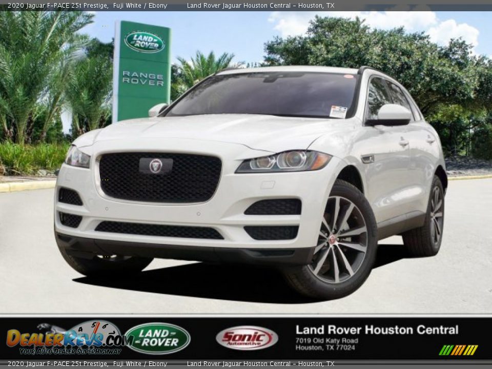 2020 Jaguar F-PACE 25t Prestige Fuji White / Ebony Photo #1