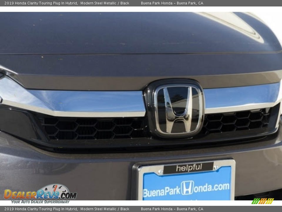 2019 Honda Clarity Touring Plug In Hybrid Modern Steel Metallic / Black Photo #4